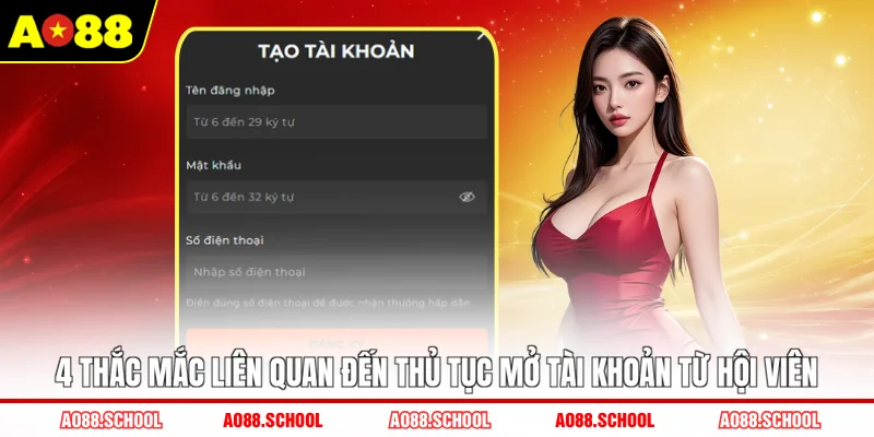 4 thắc mắc liên quan đến thủ tục mở tài khoản từ hội viên 4 thắc mắc liên quan đến thủ tục mở tài khoản từ hội viên