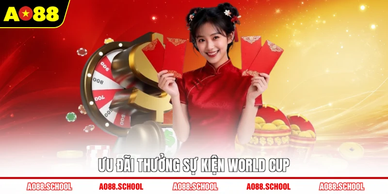 Ưu đãi thưởng sự kiện World Cup